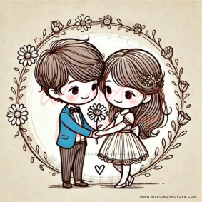 love wedding vectors 70
