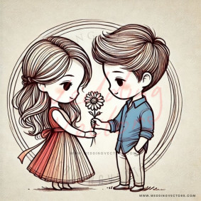 love wedding vectors 72