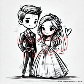 love wedding vectors 730