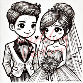 love wedding vectors 754