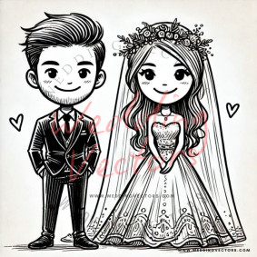 love wedding vectors 758