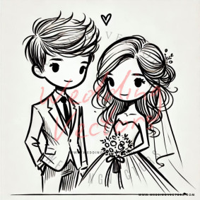 love wedding vectors 772