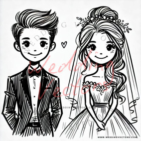 love wedding vectors 785