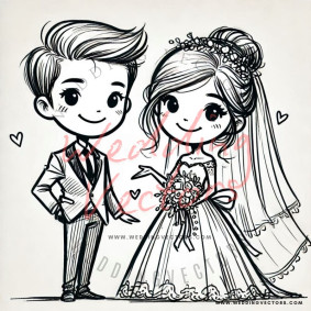 love wedding vectors 787