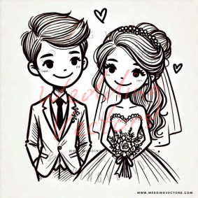 love wedding vectors 790