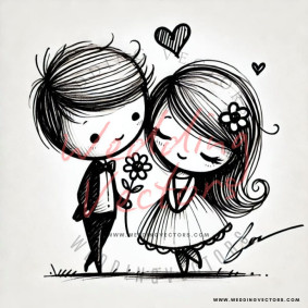 love wedding vectors 792