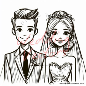 love wedding vectors 795