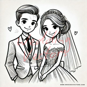 love wedding vectors 796