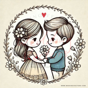 love wedding vectors 8