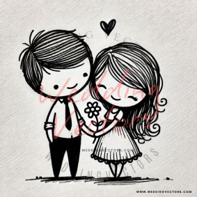love wedding vectors 804
