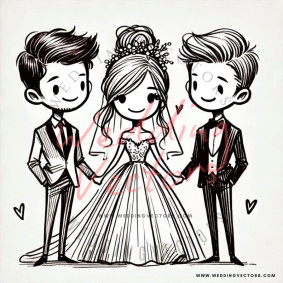love wedding vectors 818