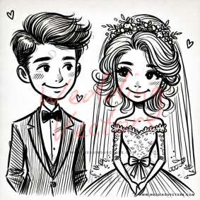 love wedding vectors 823