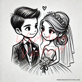 love wedding vectors 824