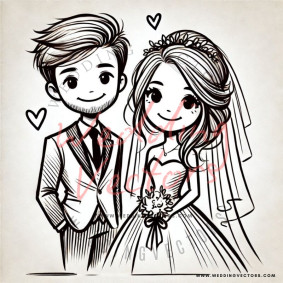 love wedding vectors 825
