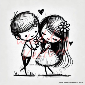 love wedding vectors 828