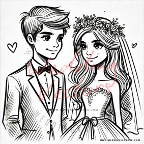 love wedding vectors 829