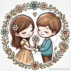 love wedding vectors 85