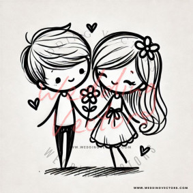 love wedding vectors 852