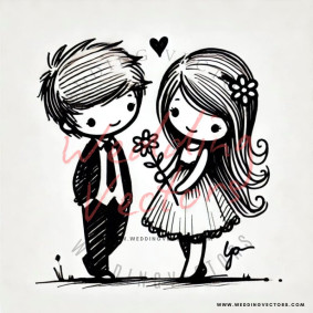 love wedding vectors 864