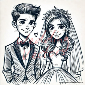love wedding vectors 865