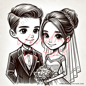 love wedding vectors 866
