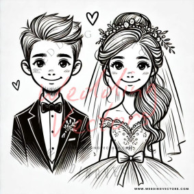 love wedding vectors 868