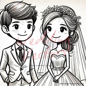 love wedding vectors 871