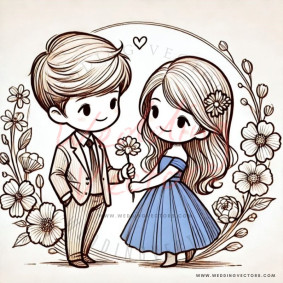 love wedding vectors 88
