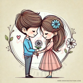 love wedding vectors 9