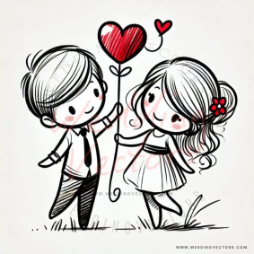 love wedding vectors 10137
