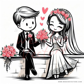 love wedding vectors 11411