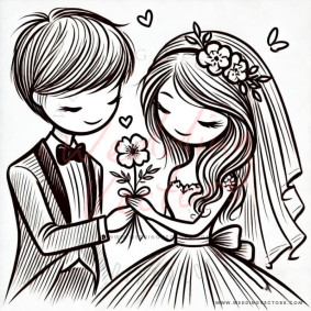 love wedding vectors 11412