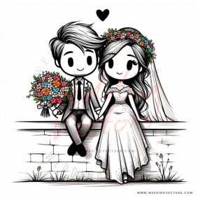 love wedding vectors 11435