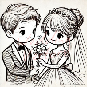 love wedding vectors 11442