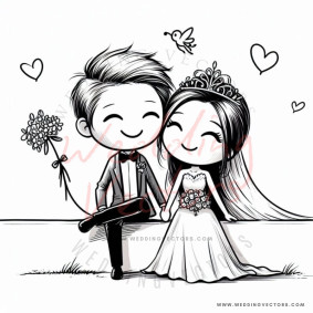 love wedding vectors 11447