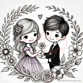 love wedding vectors 11528