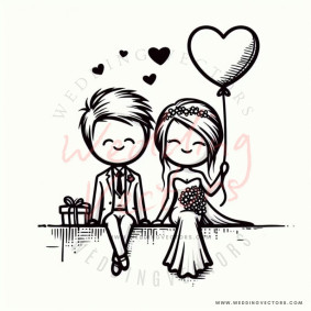 love wedding vectors 11529