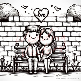 love wedding vectors 12534