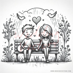 love wedding vectors 12536