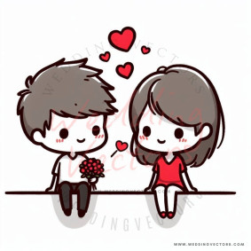 love wedding vectors 13138