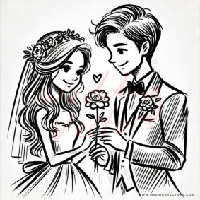 love wedding vectors 13801