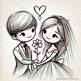 love wedding vectors 13803