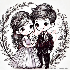 love wedding vectors 13805