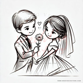 love wedding vectors 13810