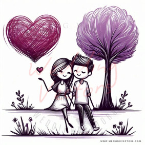 love wedding vectors 13813