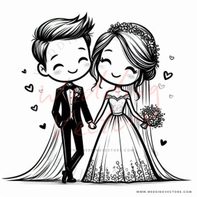 love wedding vectors 14110