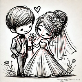 love wedding vectors 14111