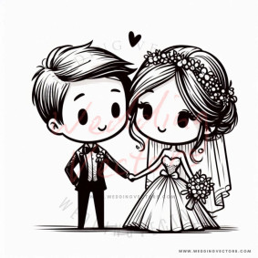love wedding vectors 14112