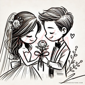 love wedding vectors 14113