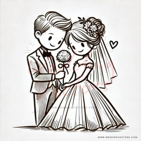 love wedding vectors 14117